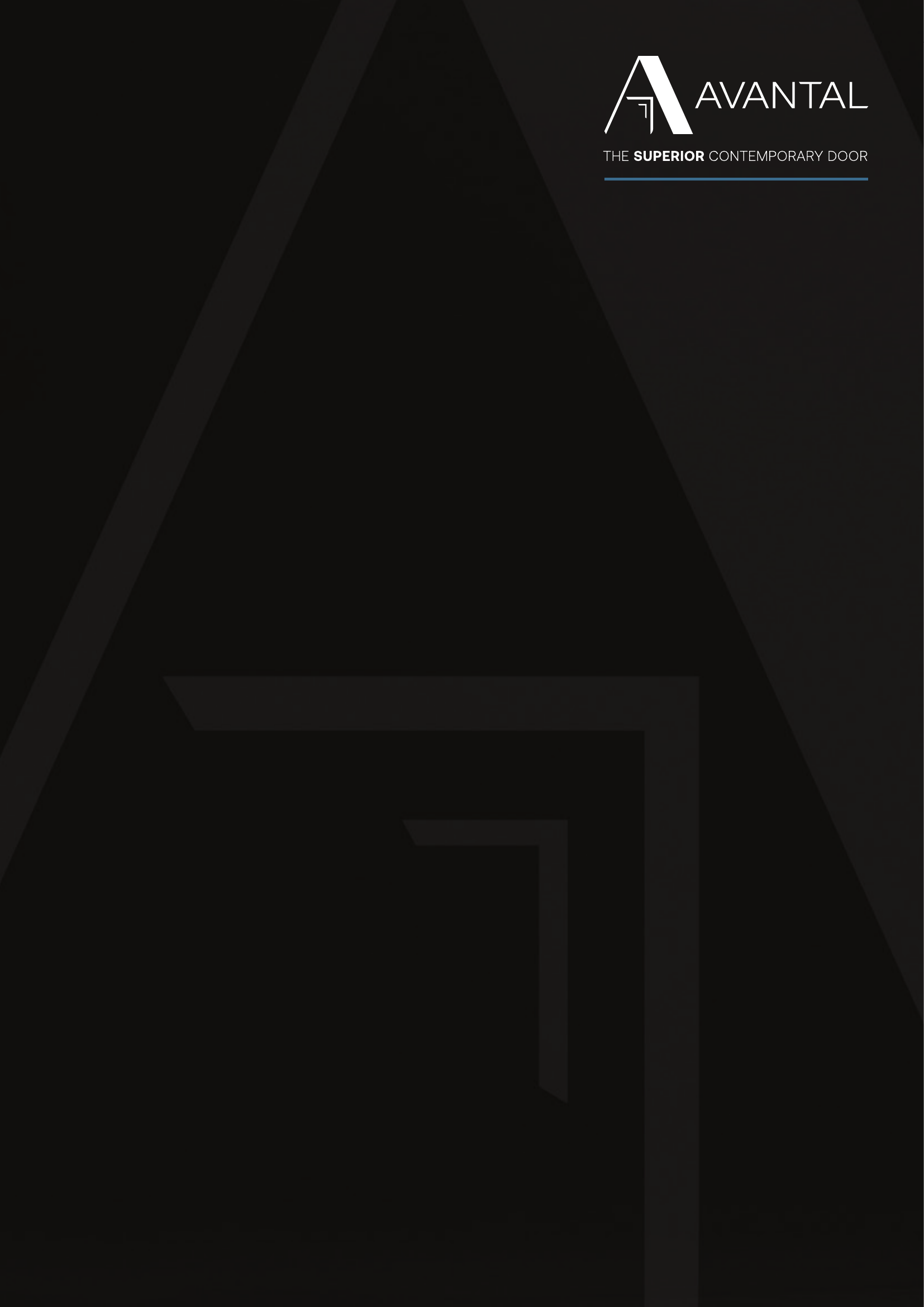 Avantal Doors brochure